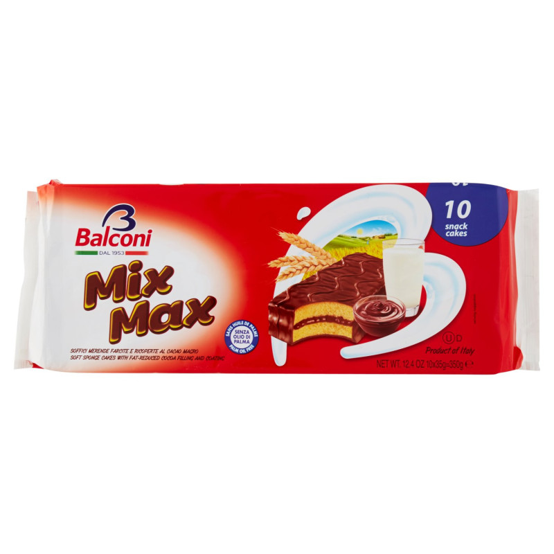 BALCONI MIX MAX DEL PLACER DEL SABOR CACAO 10 X 35 G