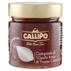 Callipo Composta di "Cipolla Rossa di Tropea Calabria I.G.P." 300 g