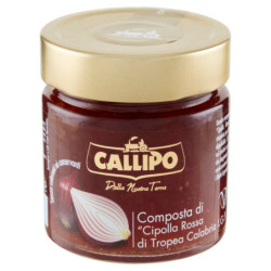 COMPOTA DE CALIPO DE "CEBOLLA ROJA TROPEA CALABRIA IGP" 300 G