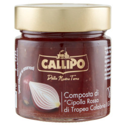 COMPOTA DE CALIPO DE "CEBOLLA ROJA TROPEA CALABRIA IGP" 300 G