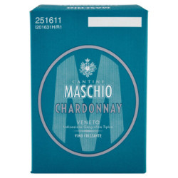 Cantine Maschio Chardonnay Veneto IGT Vino Frizzante 6 x 750 mL