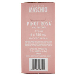 CANTINE MASCHIO PINOT ROSA TREVENEZIE IGT ESPUMOSO 6 X 750 ML