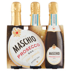 CANTINE MASCHIO PROSECCO D.O.C. VINO SPUMANTE EXTRA DRY 3 X 20 CL