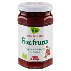 RIGONI DI ASIAGO FIORDIFRUTTA FRESAS Y FRESAS SILVESTRES ORGÁNICAS 330 G