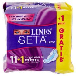 LINES SETA ULTRA LUNGO CON ALI 11+1 PZ