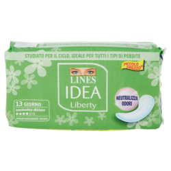 LINES IDEA LIBERTY ANATOMIQUE DÉTENDUE 13 PCS