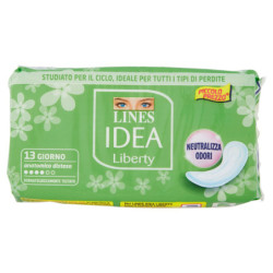 LINES IDEA LIBERTY ANATOMIQUE DÉTENDUE 13 PCS