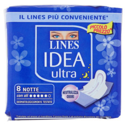 LINES IDEA NOTTE CON ALI 8 PZ