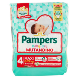 PAMPERS BABY-DRY MUTANDINO...