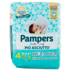 PAMPERS BABY-DRY MAXI 17 PZ