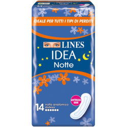 LINES IDEA NOTTE ANATOMICO DISTESO 14 PZ