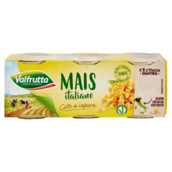 VALFRUTTA MAIS ITALIANO COTTO A VAPORE 3 X 160 G