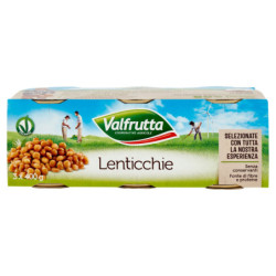 Valfrutta Lenticchie 3 x 400 g