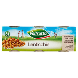 LENTEJAS VALFRUTTA 3 X 400 G