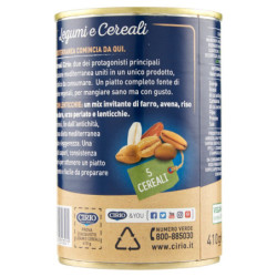 Cirio Legumi e Cereali 5 Cereali 410 g