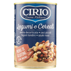 Cirio Legumi e Cereali Privo di Glutine con Avena 410 g