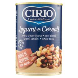 CIRIO LEGUMI E CEREALI PRIVO DI GLUTINE CON AVENA 410 G