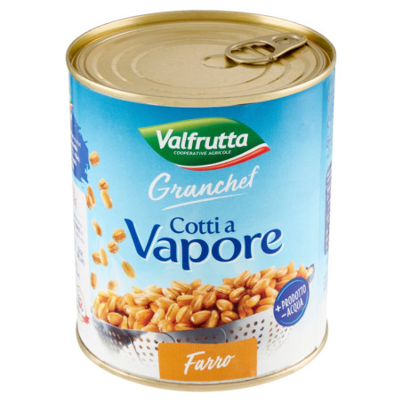 Valfrutta Granchef Cotti a Vapore Farro 610 g