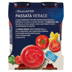 CIRIO I CLASSICI SAL 1856 PASSATA VERACE 2 X 350 G