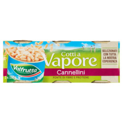 CANNELLINI COCIDO AL VAPOR VALFRUTTA 3 X 150 G