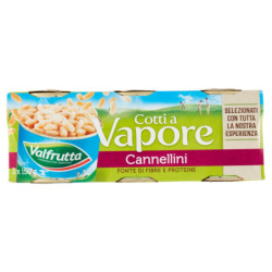 VALFRUTTA STEAM COOKED CANNELLINI 3 X 150 G