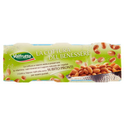 VALFRUTTA DAMPFGEKOCHTE ITALIENISCHE BORLOTTI 3 X 150 G