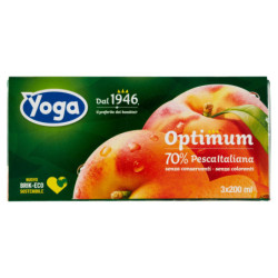 YOGA OPTIMUM 70% ITALIAN PEACH 3 X 200 ML