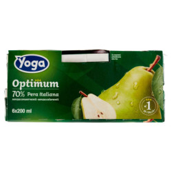 YOGA OPTIMUM 70% ITALIAN PEAR 3 X 200 ML