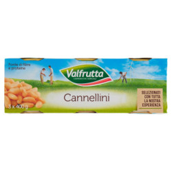 VALFRUTTA CANNELLINI 3 X 400 G