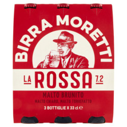 MORETTI LA ROSSA BIER 7,2 3...