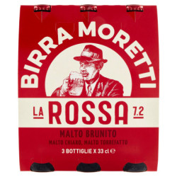 BIRRA MORETTI LA ROSSA 7.2 3 X 33 CL