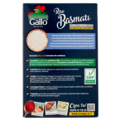 Gallo Basmati Profumato da Agricoltura Sostenibile 500 g