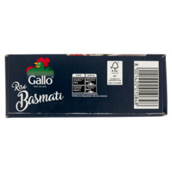 GALLO BASMATI PROFUMATO DA AGRICOLTURA SOSTENIBILE 500 G