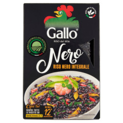 GALLO NERO WHOLE BLACK RICE 500 G