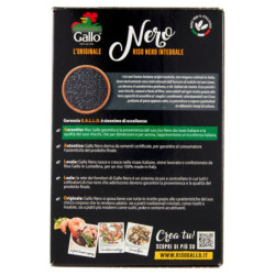 GALLO NERO ARROZ NEGRO ENTERO 500 G