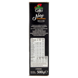 GALLO NERO ARROZ NEGRO ENTERO 500 G