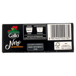 GALLO NERO ARROZ NEGRO ENTERO 500 G