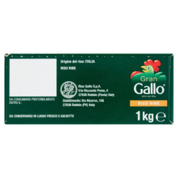 GRAN GALLO RIBE RICE 1 KG