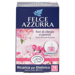 Felce Azzurra Aria di Casa Ricarica per Elettrico fiori di ciliegio e peonia 20 ml