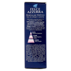 Felce Azzurra Aria di Casa Ricarica per Elettrico fiori di ciliegio e peonia 20 ml