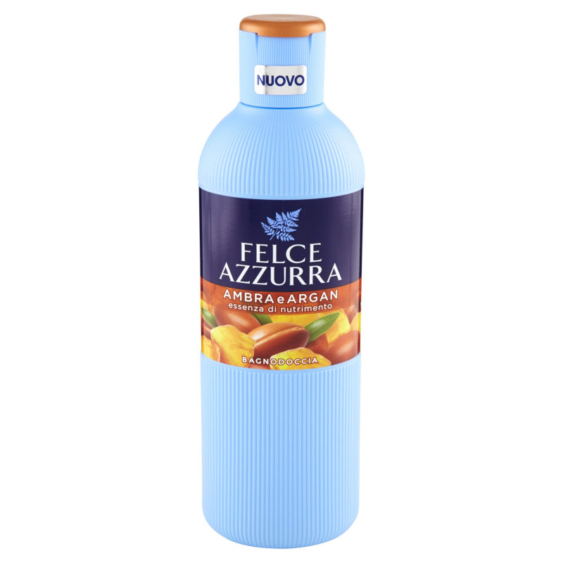 Felce Azzurra Ambra e Argan essenza di nutrimento Bagnodoccia 650 ml