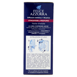 FELCE AZURRA PERFUME ATMOSFERA DIFUSOR ELÉCTRICO + NOCHE DE VERANO RECAMBIO 20 ML