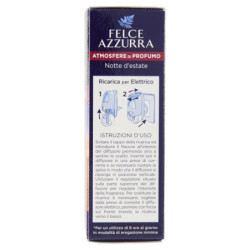 FELCE AZZURRA ATMOSFERE DI PROFUMO RICARICA PER ELETTRICO NOTTE D'ESTATE 20 ML