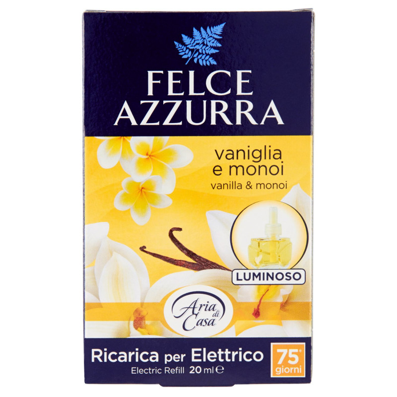 FELCE AZZURRA HOME AIR REFILL FOR ELECTRIC VANILLA AND MONOI 20 ML