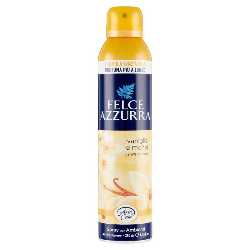 FELCE AZURRA HOME AIR SPRAY VAINILLA Y MONOI PARA HABITACIONES 250 ML