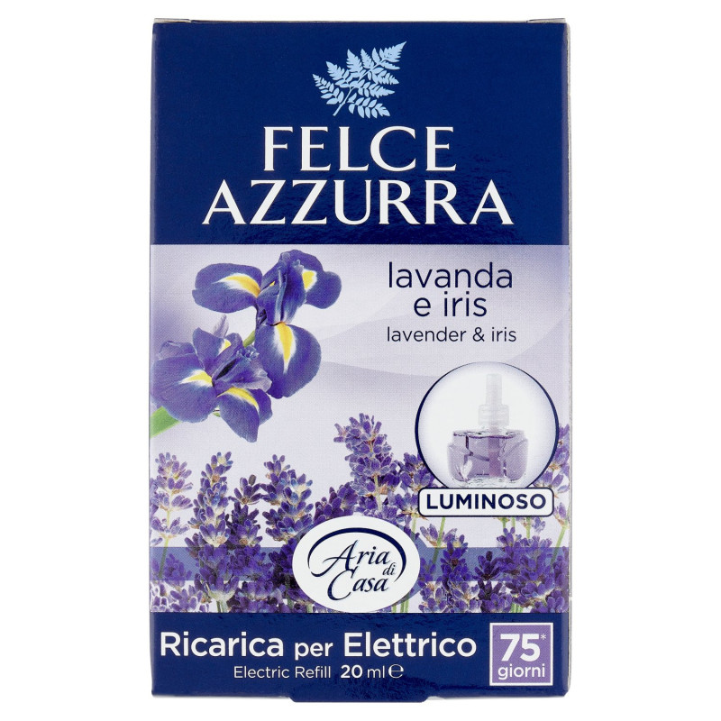 FELCE AZZURRA ARIA DI CASA RICARICA PER ELETTRICO LAVANDA E IRIS 20 ML