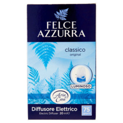 FELCE AZZURRA ARIA DI CASA DIFFUSORE ELETTRICO + RICARICA CLASSICO 20 ML