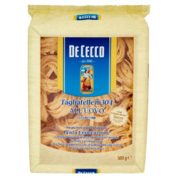 DE CECCO TAGLIATELLE N°304 CON HUEVO 500 G