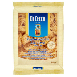 DE CECCO TAGLIATELLE N°304 CON HUEVO 500 G