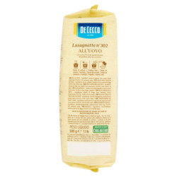 DE CECCO LASAGNETTE N° 302 ALL'UOVO 500 G